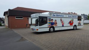 Bücherbus kommt zur Schützenhalle @ Schützenhalle Scharmede | Salzkotten | Nordrhein-Westfalen | Deutschland